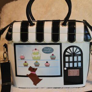Scotty at CUPCAKE SHOPPE "Grab Bag" by Vendula London RARE VTG Handbag discont